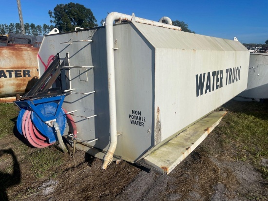 Water Tanker Truck Body