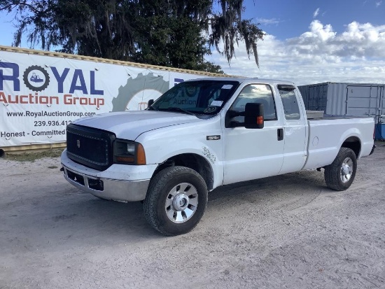 2006 Ford F-250 4x4 Ext Cab Pickup Truck