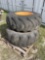 2 Tractor Tires and Wheels