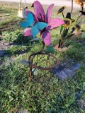 Flower Yard Art