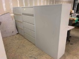 3 Vertical Filing Cabinets