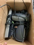 4 Boxes of Misc. Computer Equipment (speakers, keyboards, cables, etc.)