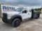 2016 Ford F-550 4x4 Ext Cab Flatbed Truck