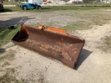 95 inch Asbury Side Dump Loader Bucket