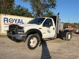 1999 Ford F-550 Flatbed Truck