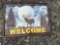 Welcome sign