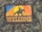 Welcome sign