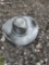 Aluminum Cowboy Hat Decor