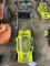 Ryobi 40V, 20in electric push mower