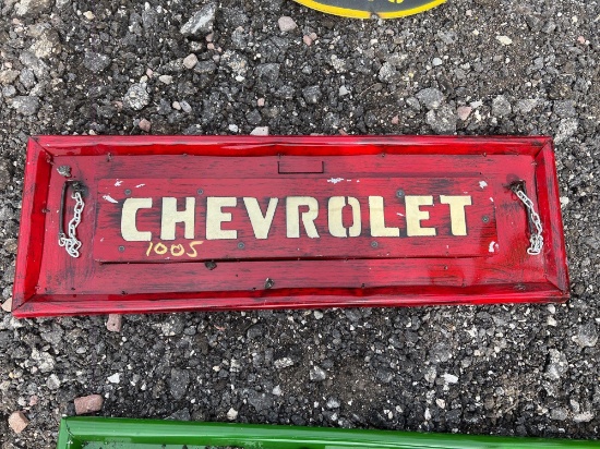 Chevrolet Tailgate Sign