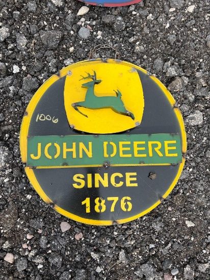 John Deere sign