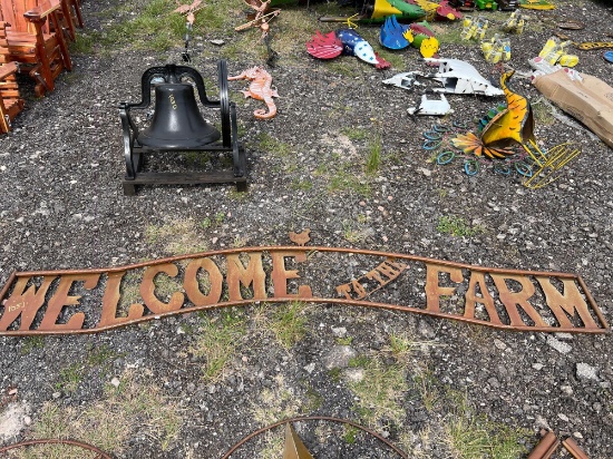 Welcome to the Farm Sign