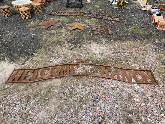 Welcome to the Ranch Sign