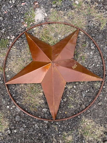 3 foot star yard art