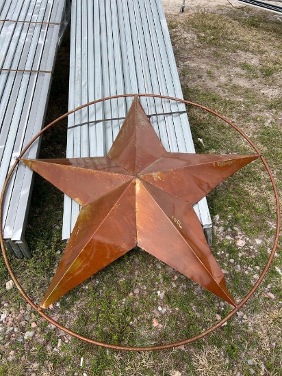 6 foot star yard art