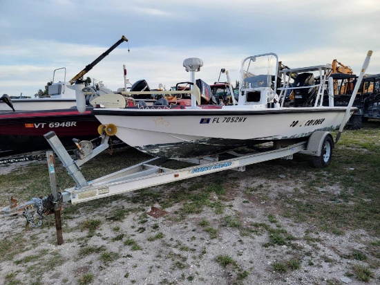 1992 Mako Flats Boat