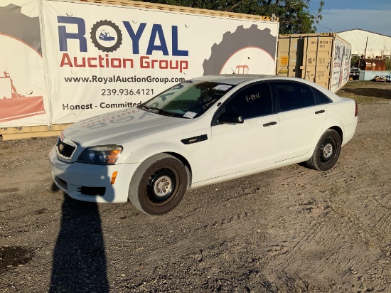 2013 Chevrolet Caprice 4 Door Police Cruiser
