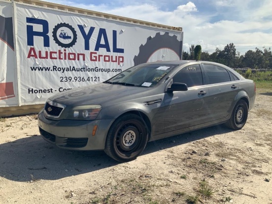 2012 Chevrolet Caprice 4 Door Police Sedan
