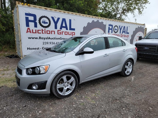 2016 Chevrolet Sonic 4 Door Sedan