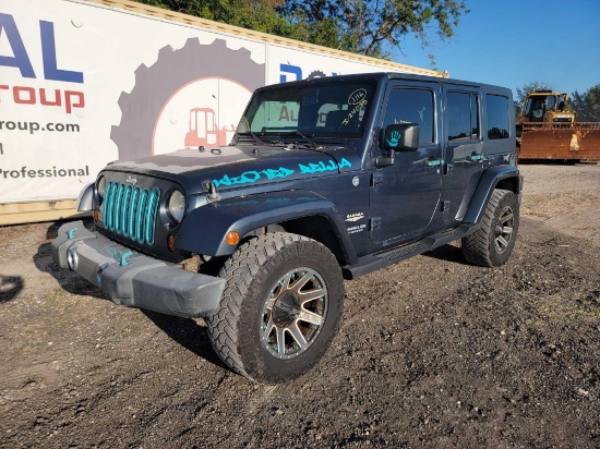 2008 Jeep Wrangler Unlimited 4x4 Sport Utility Vehicle
