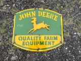 John Deere sign