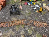 Welcome to the Farm Sign