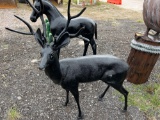 Large Aluminum Deer Yard Art