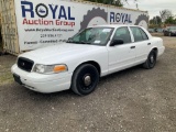 2004 Ford Crown Victoria 4 Door Police Sedan