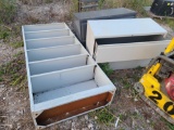3 Metal Cabinets