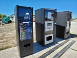 Lot of 3 Vending Machines