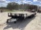 25ft Tri-Axle Hydraulic Ramp Dovetail Trailer