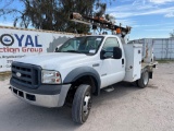 2007 Ford F-550 4x4 Ground Rod Driver Truck