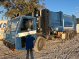 2016 Crane Carrier Co. Rear Packer Side Loader Garbage Truck