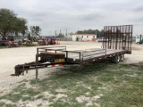 Imperial 24ft T/A Hydraulic Ramp Dovetail Trailer