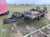 20FT T/A Pintle Hitch Trailer