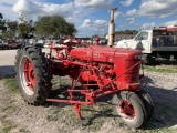 McCormick FarmAll Antique Plow Tractor