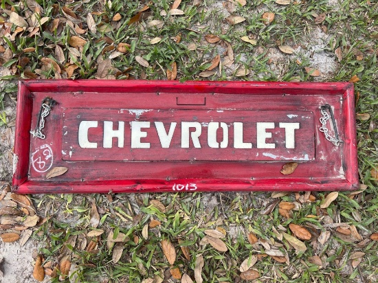 Chevrolet Tailgate sign