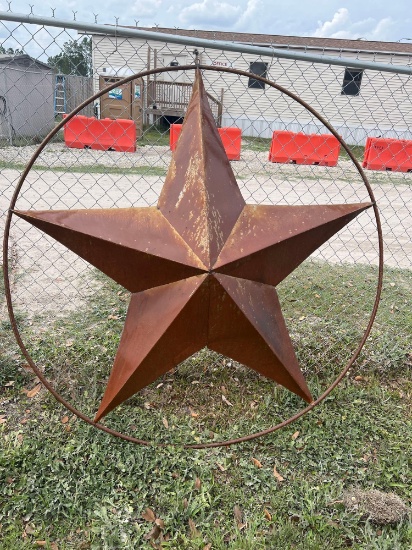 6 foot star yard art
