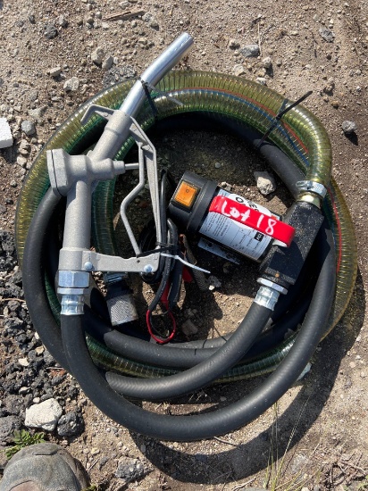 Unused Diesel Fuel Pump with Handle