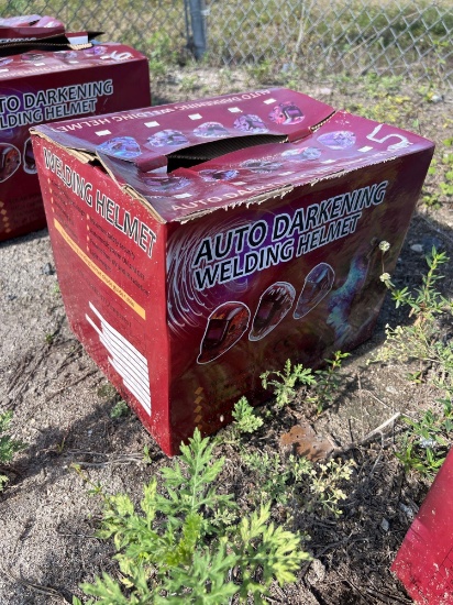 Unused Auto Darkening Welding Helmet