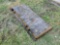 Unused Skid Steer Plate