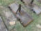 Unused Skid Steer Hitch Plate