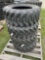 Four Unused Camso 10-16.5 Skid Steer Tires