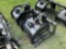Unused Skid Steer 66in Dual Cylinder Grapple Bucket