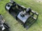Unused Skid Steer 83in Dual Cylinder Grapple Bucket
