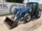 2005 New Holland TN75SA 4WD Front Loader Tractor