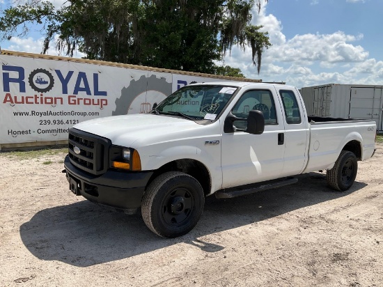 2006 Ford F-250 4x4 Ext Cab Pickup Truck