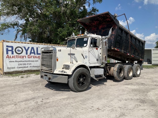 1988 Freightliner FC60 Tri-Axle Dump Truck