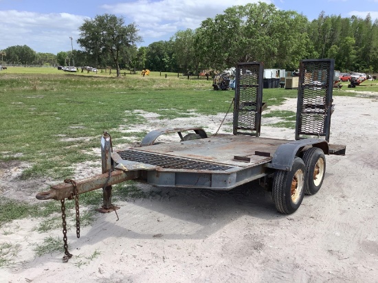 11FT T/A Pentle Hitch Trailer with Ramps