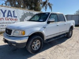 2001 Ford F-150 4x4 Crew Cab Pickup Truck